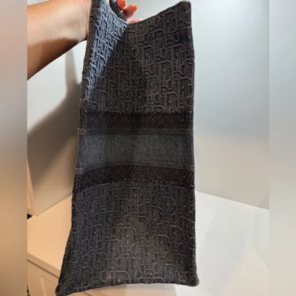 Christian Dior Large Denim Book Tote - Picture 5 of 15